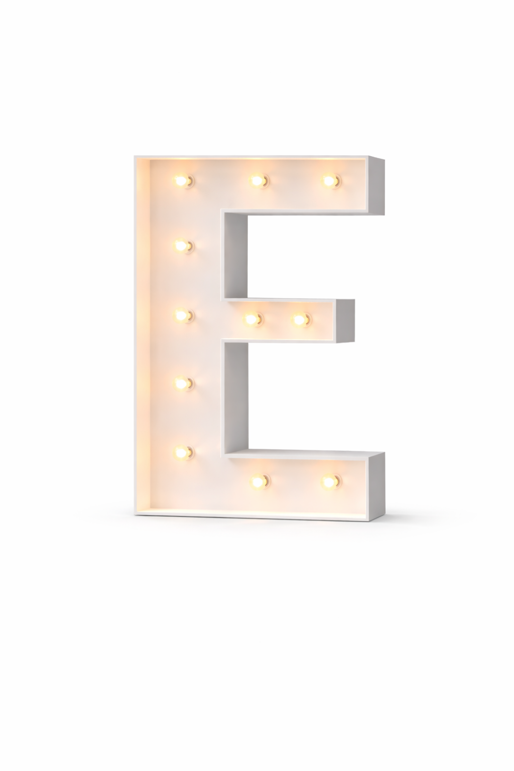 Light Letter E - TE HUUR