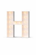 Light Letter H - TE HUUR