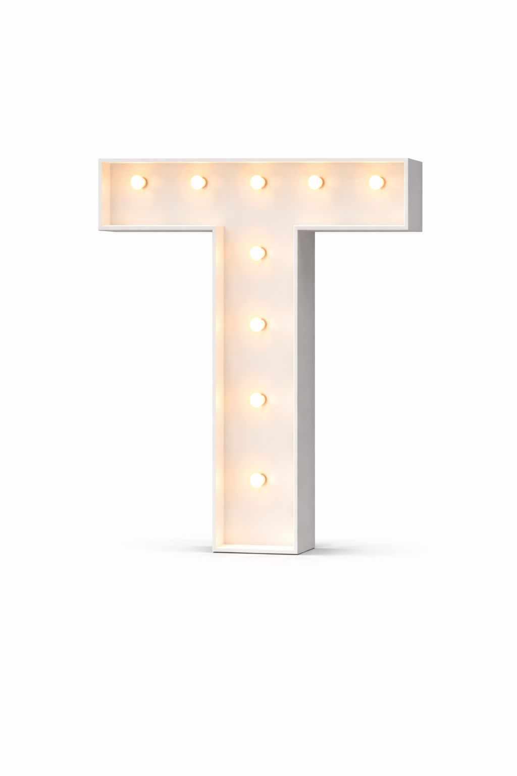 Light Letter T - TE HUUR
