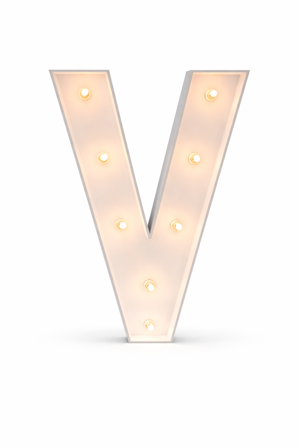 Light Letter V - TE HUUR