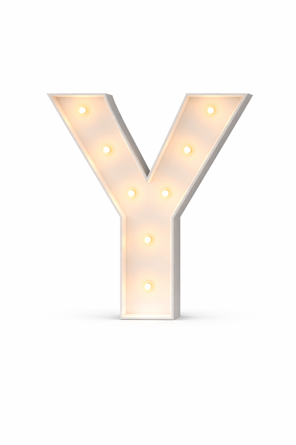 Light Letter Y - TE HUUR