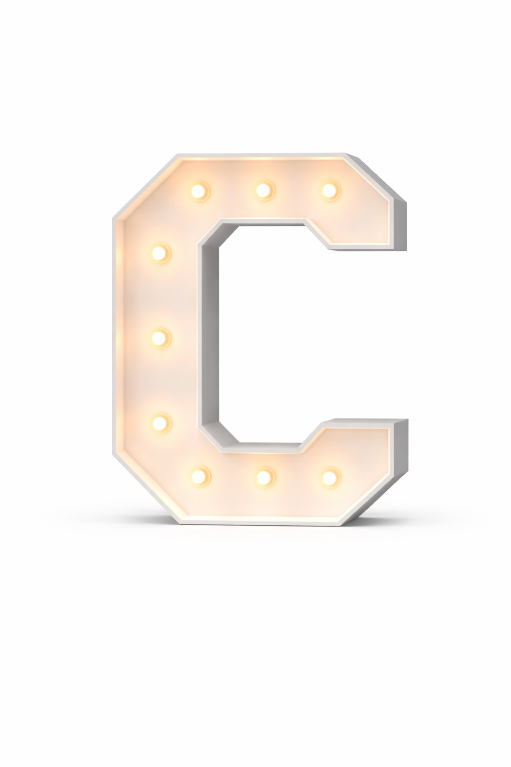 Light Letter C - TE HUUR